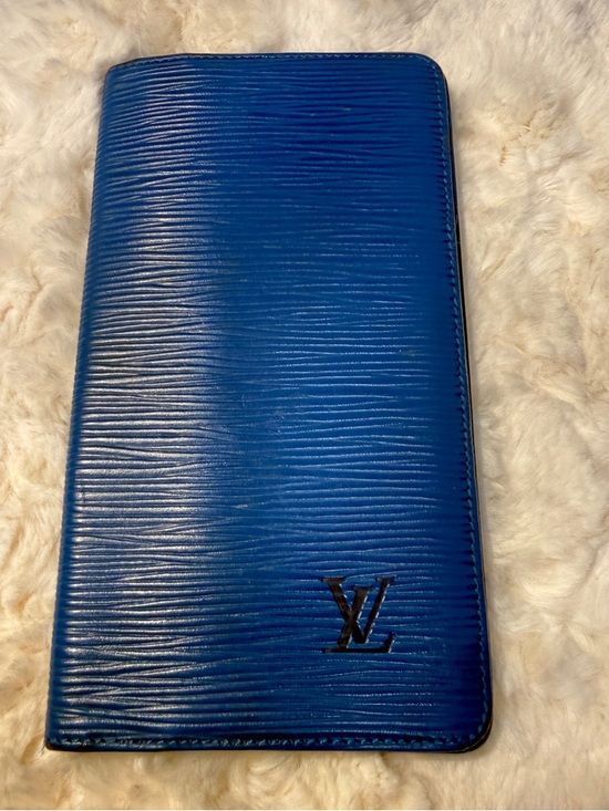 Louis Vuitton Handbags - Louis Vuitton Epi Blue Long Wallet Vintage Leather Continental LV